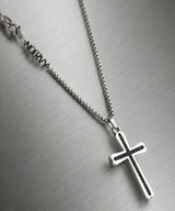 NN-105 Blackstone Cross Necklace