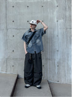 Weather Half Denim Jacket