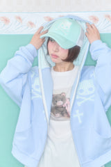 キリスカルパッチフーディ (BLUE)