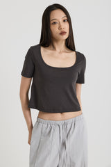 リバーシブルTシャツ, Charcoal