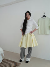 COMFY 3/4 SLEEVE T (WHITE)
