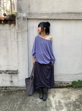 Roel Summer See-Through Deep V-Neck Long Sleeve Tee