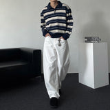 TR2511 Cotton Curved Wide Pants (3 colors)