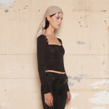 ボレロレイヤートップ[Black]