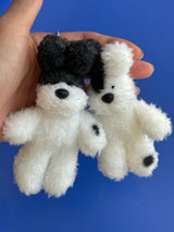 [made] mini mix-black dog keyring