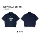 1997 Skate 1/2 Half Zip-up T-shirt