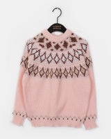 Mef Nordic Loose Fit Round Knitwear