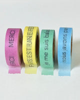 French Masking Tape Set