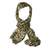 Chiffon Leopard scarf