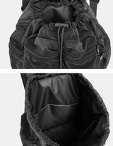 Multi Pocket String Backpack