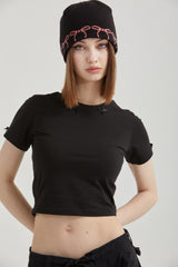 PETITE RIBBON T-SHIRT