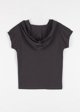 CAP ZIP-UP HOOD TEE