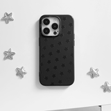 [MADE] black star pattern case