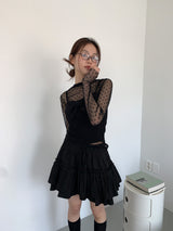 DOT SEE-THROUGH T-SHIRTS