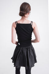 CLOUD SLEEVELESS WOO BLACK