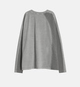 No.1375 LワッフルピグメントTシャツ (4color)