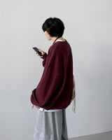 Zero Printing Balloon Sweatshirt