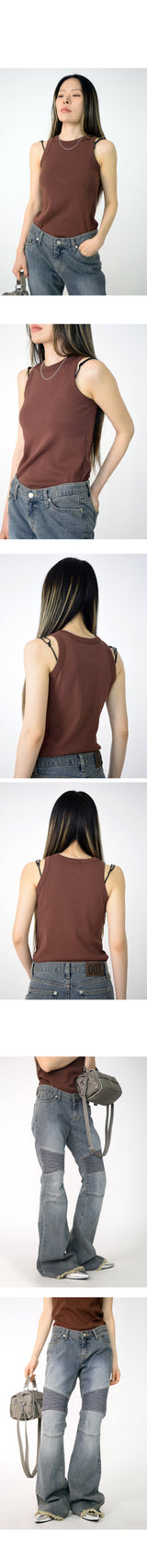 dodo sleeveless(4color)