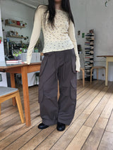 Quarter Pigment Cargo Pants (3color)