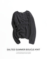 [ORIGINAL] Salted Summer Raglan Boucle Knit