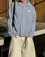 Arin Collared Knit Warmer Cardigan