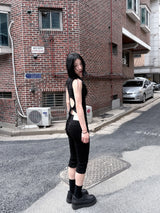  COTTON SLIM CAPRI PANTS