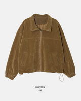 #TK Suede Zip-up Blouson (3color)