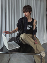 Lobby Printing Slim Sleeveless