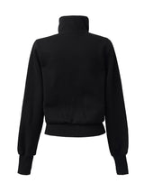 クロススタッドダイアゴナルウォーマージップアップ (fleece-lined / 2color)