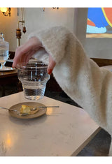 クラウドVネックニットスカートセットアップ