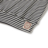 Jersey stripe turtleneck / Ivory