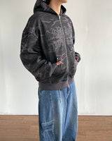 Recon Camo Hood Zip-Up