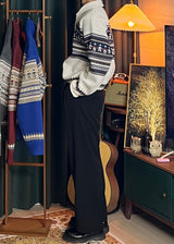 Two-Tuck Bijou Slacks 2COLOR