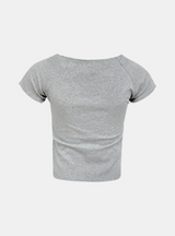 エリサリボンシャーリングTシャツ
