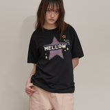 MELLOW スターチェックハーフTシャツ