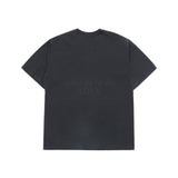 24FW WANTED RABBIT ARTWORK SHORT SLEEVE T-SHIRT CHARCOAL