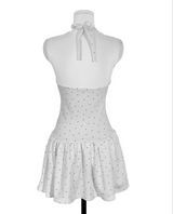 bianco dot deep halter pumpkin ops