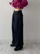 [unisex] 531 Back Pocket Selvedge Wide Denim Pants