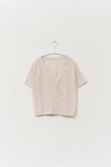 (W) Sua Ruffle Cardigan