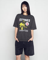 26FW ローリング ストーンズバンドライブピグメントショートスリーブ Tシャツ