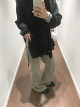 [SET]Arden bootcut pants + belt (3color)