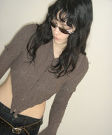 4WAY BUTTON KNIT SHIRT