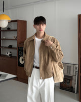 BONE SUEIDE JACKET