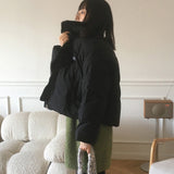 Cocom fur Duffle Short Padded Jumper