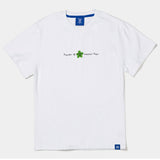 Poem 'Flower' Standard-fit short sleeve T-shirts (White)