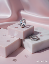 [ITZY Yuna Piercing] Eternal Love Huggies Piercing