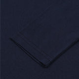 LETTER LACE TOP (NAVY)