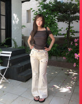 Edit Semi Bootcut Cargo Pants