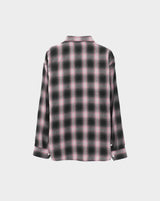 Spray check shirt