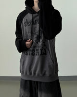 Swing Raglan Oversized Hoodie